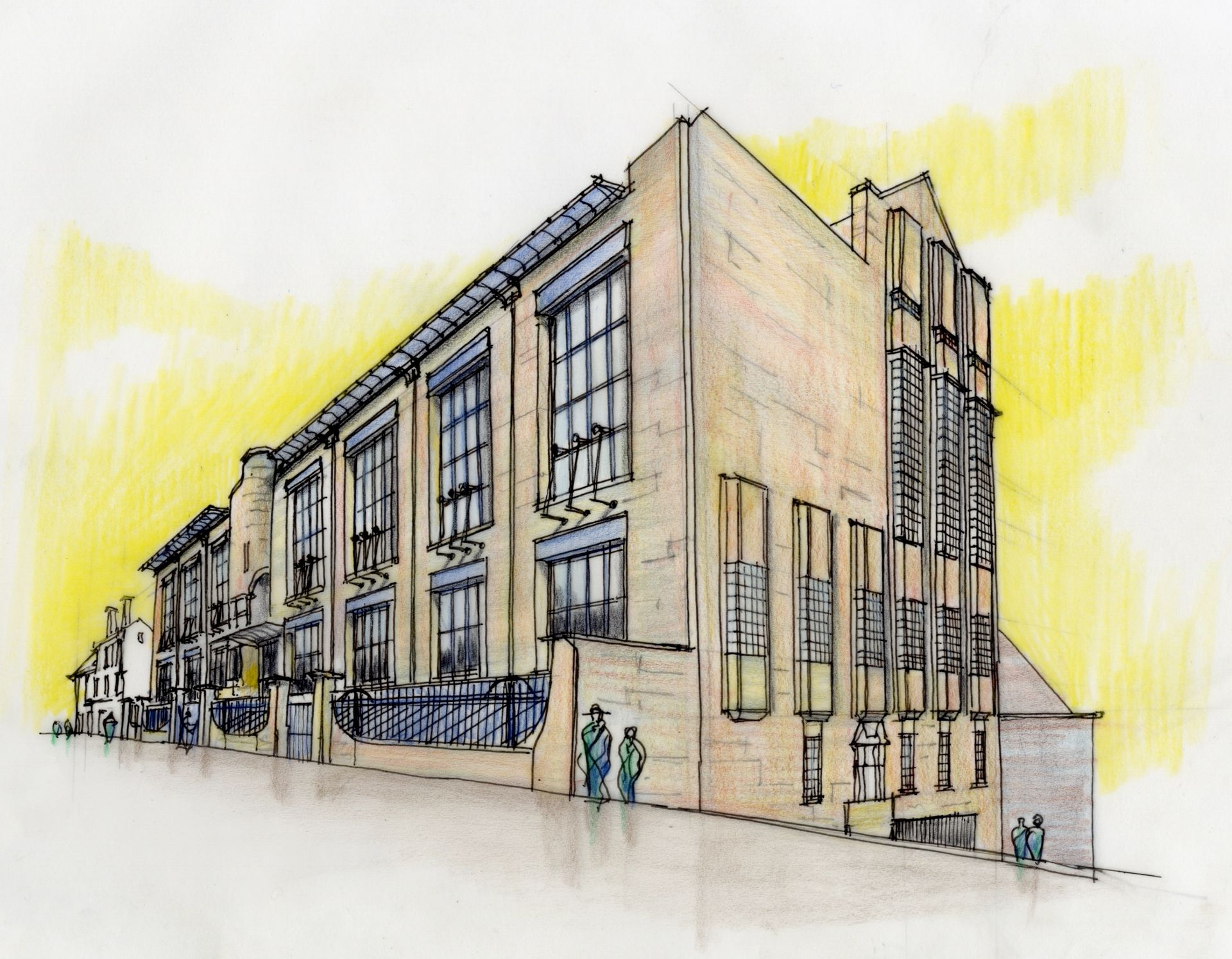 Architecture intertwined with craftmanship